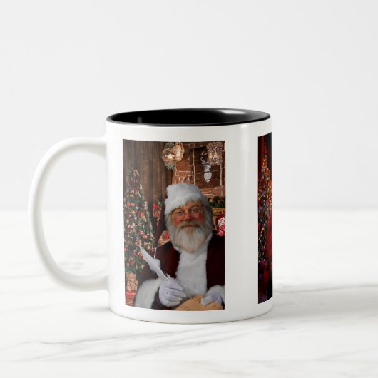 Tasse 2 Couleurs Le père noël (Gauche)