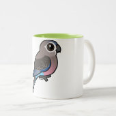 Tasse 2 Couleurs Le perroquet de Bourke (Devant droit)
