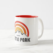 Tasse 2 Couleurs Le pic du château (Devant droit)