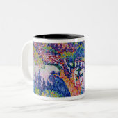 Tasse 2 Couleurs Le pin à St Tropez, 1909 (Devant gauche)