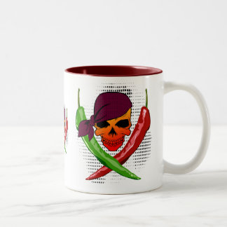 Tasse 2 Couleurs Le pirate $18,95 de piment deux a modifié la
