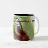 Tasse 2 Couleurs le plan de Jésus (Devant droit)