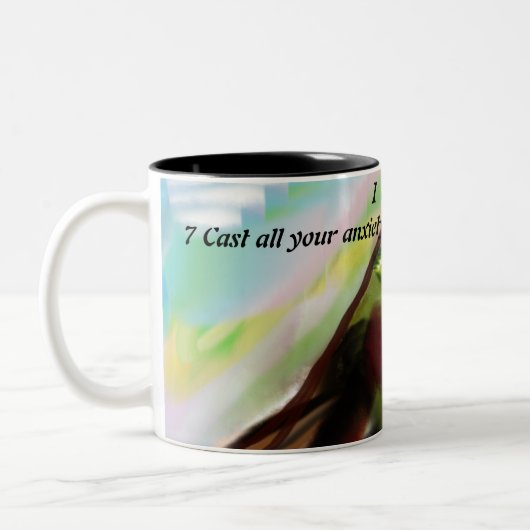 Tasse 2 Couleurs le plan de Jésus (Gauche)