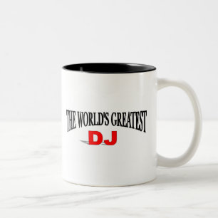Tasse 2 Couleurs Le plus grand DJ du monde