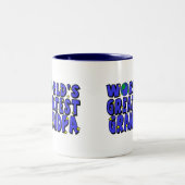 Tasse 2 Couleurs Le plus grand grand-papa du monde (Centre)