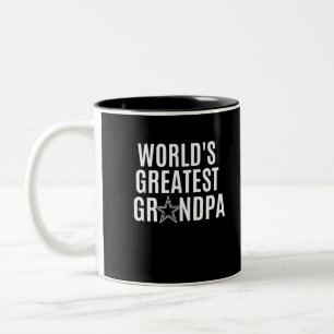 TASSE 2 COULEURS LE PLUS GRAND GRANDPA DU MONDE