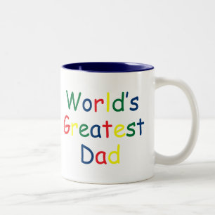 Tasse 2 Couleurs Le plus grand papa des mondes