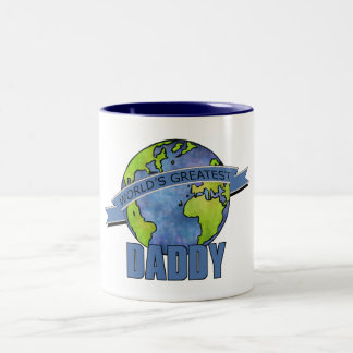 Tasse 2 Couleurs Le plus grand papa du monde