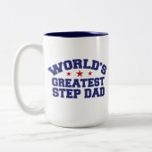 Tasse 2 Couleurs Le plus grand pas du monde pour papa (Gauche)