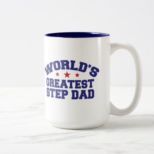 Tasse 2 Couleurs Le plus grand pas du monde pour papa (Droit)