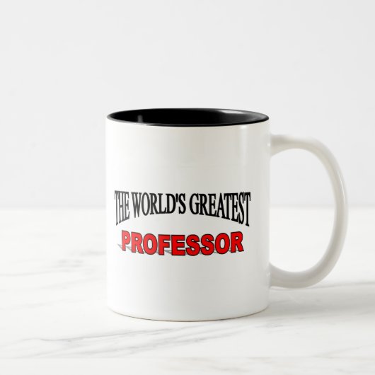 Tasse 2 Couleurs Le plus grand professeur du monde (Droit)