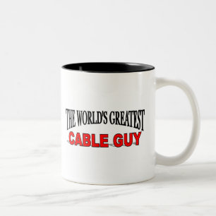 Tasse 2 Couleurs Le plus grand type du câble du monde