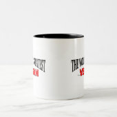 Tasse 2 Couleurs Le plus grand végétalien du monde (Centre)