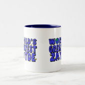 Tasse 2 Couleurs Le plus grand Zayde du monde (Centre)