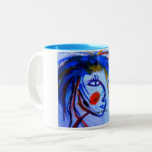 Tasse 2 Couleurs le poète (Devant gauche)