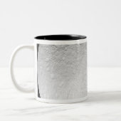 Tasse 2 Couleurs Le pôle Sud de la lune de Saturne Tethys (Gauche)