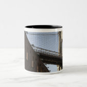 Tasse 2 Couleurs Le pont de Brooklyn (Centre)