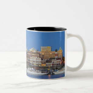 Tasse 2 Couleurs Le port intérieur de Victoria en Colombie-Britanni