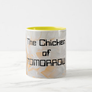 Tasse 2 Couleurs Le poulet du DEMAIN