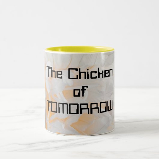 Tasse 2 Couleurs Le poulet du DEMAIN (Centre)
