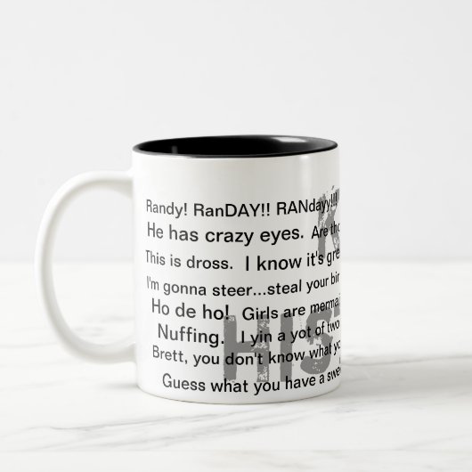 Tasse 2 Couleurs Le présent parfait (Gauche)