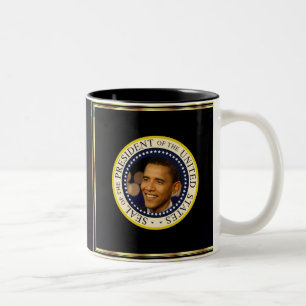 Tasse 2 Couleurs Le Président commémoratif Obama Inauguration