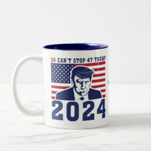 Tasse 2 Couleurs Le Président Donal Trump Mugshot Coffee