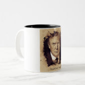 Tasse 2 Couleurs Le Président Donald Trump (Devant gauche)