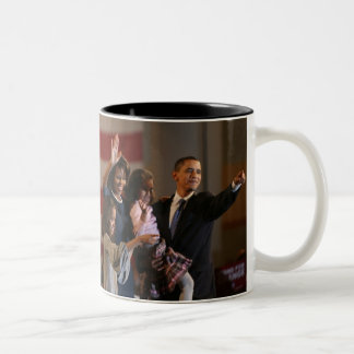 Tasse 2 Couleurs Le Président Obama First Family Keepsake