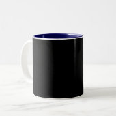 Tasse 2 Couleurs Le Président officiel Barack Obama, bk noir de (Devant gauche)