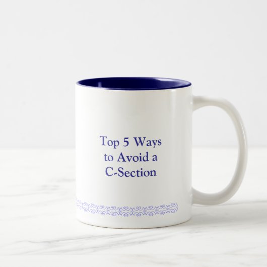 Tasse 2 Couleurs Le principal 5 Waysto évitent C.A. - section (Droit)