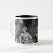 Tasse 2 Couleurs Le progrès d'une prostituée (Devant gauche)