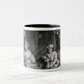 Tasse 2 Couleurs Le progrès d'une prostituée (Centre)