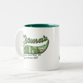 Tasse 2 Couleurs Le pub irlandais d'O'bama (Devant gauche)