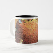 Tasse 2 Couleurs Le pudding de Noël (Devant gauche)