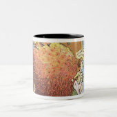 Tasse 2 Couleurs Le pudding de Noël (Centre)