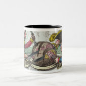 Tasse 2 Couleurs Le pudding de prune en danger, 1805 (Centre)