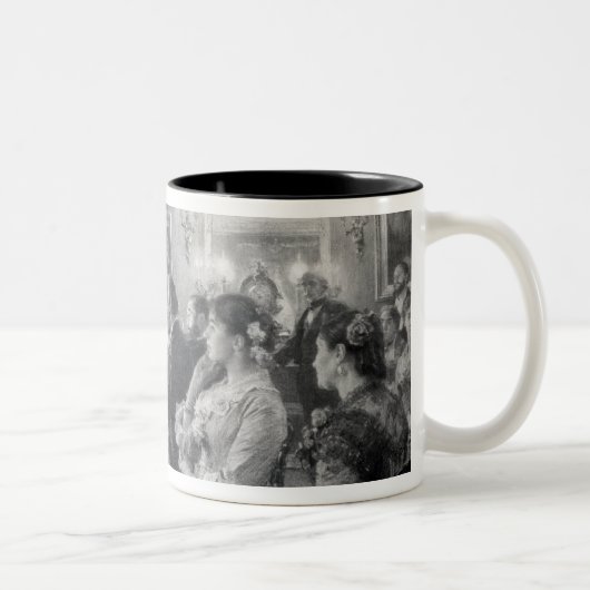 Tasse 2 Couleurs Le quartet (Droit)