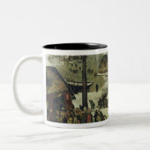 Tasse 2 Couleurs Le recensement à Bethlehem 2 (Gauche)