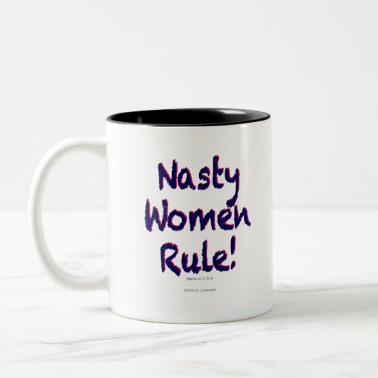 Tasse 2 Couleurs Le règne des femmes malveillantes (Gauche)