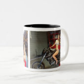 Tasse 2 Couleurs Le représentant de Tool Girl Harley Andy Mechanic (Devant droit)