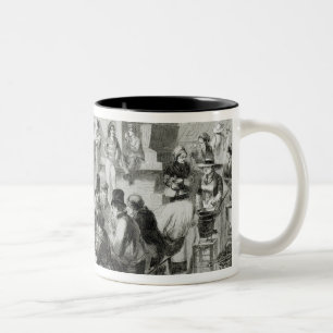 Tasse 2 Couleurs Le restaurant des pieds humides