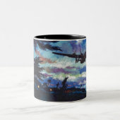 Tasse 2 Couleurs Le retour du guerrier (Centre)
