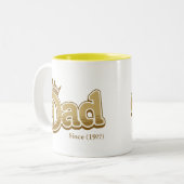 Tasse 2 Couleurs Le Roi Dad (Devant gauche)