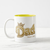 Tasse 2 Couleurs Le Roi Dad (Gauche)