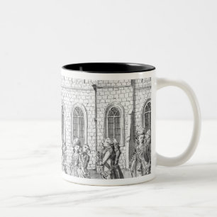 Tasse 2 Couleurs Le Roi George III et la Reine Charlotte