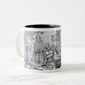 Tasse 2 Couleurs Le Roi Malcolm de l'Ecosse (Devant gauche)