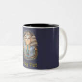 Tasse 2 Couleurs Le roi Tut et l'Egypte (Devant droit)