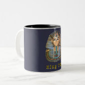 Tasse 2 Couleurs Le roi Tut et l'Egypte (Devant gauche)
