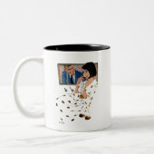 Tasse 2 Couleurs Le Rose d'or (Gauche)